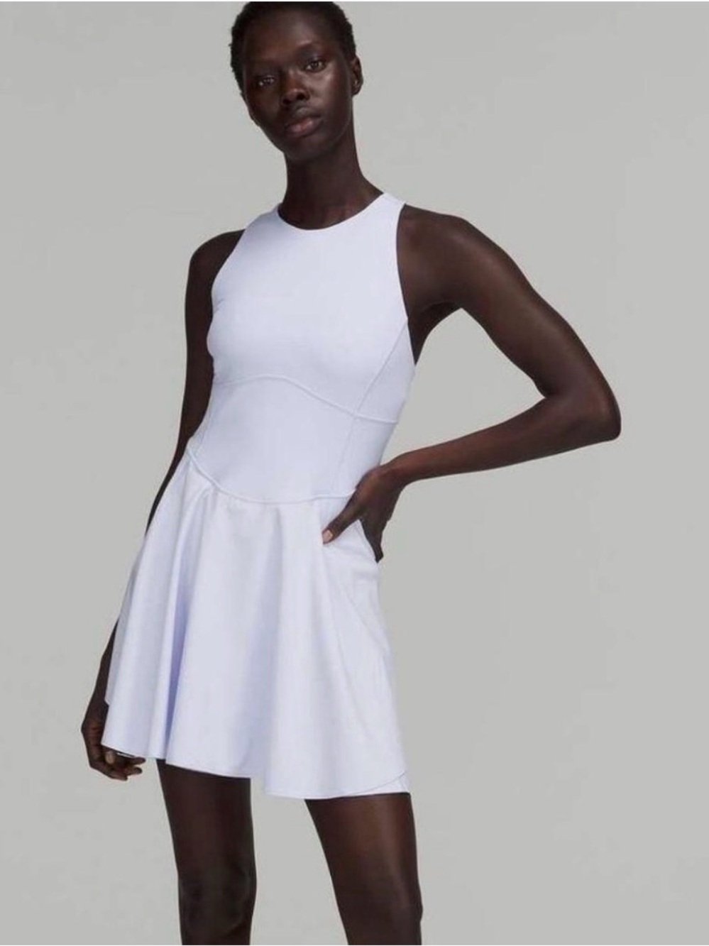 lululemon white tennis athletic dress